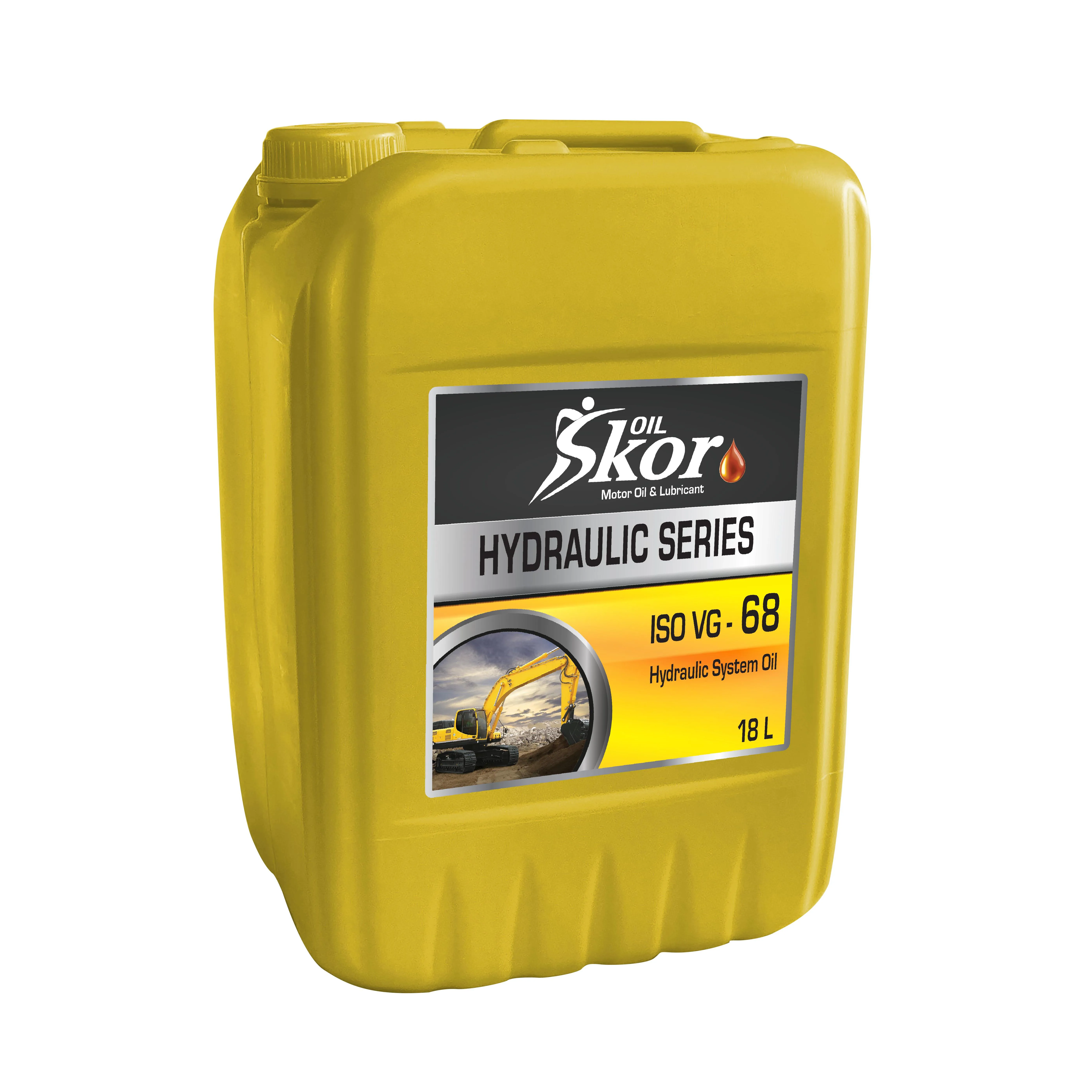 SkorOil Hydraulic System Oil ISO VG 32 16 Liter Tin Industrial Lubricant Hydraulic Series ISO 11158 Industrial Oils