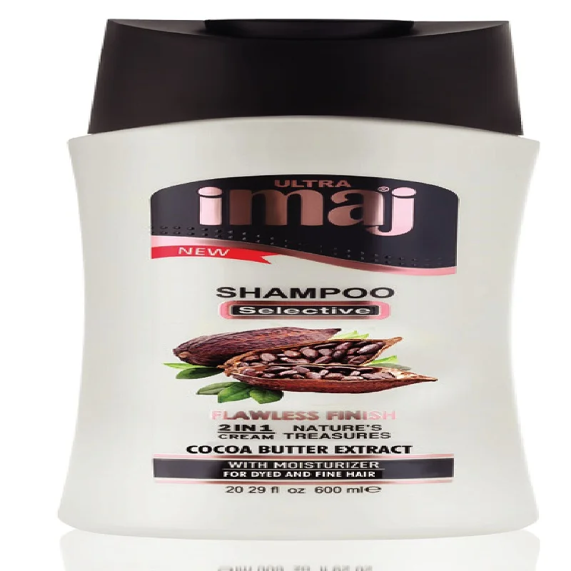 
IMAJ ULTRA shampoo 600 ml ml 2in1 cream with Cocoa Butter Extracts for dyed and thin hair 