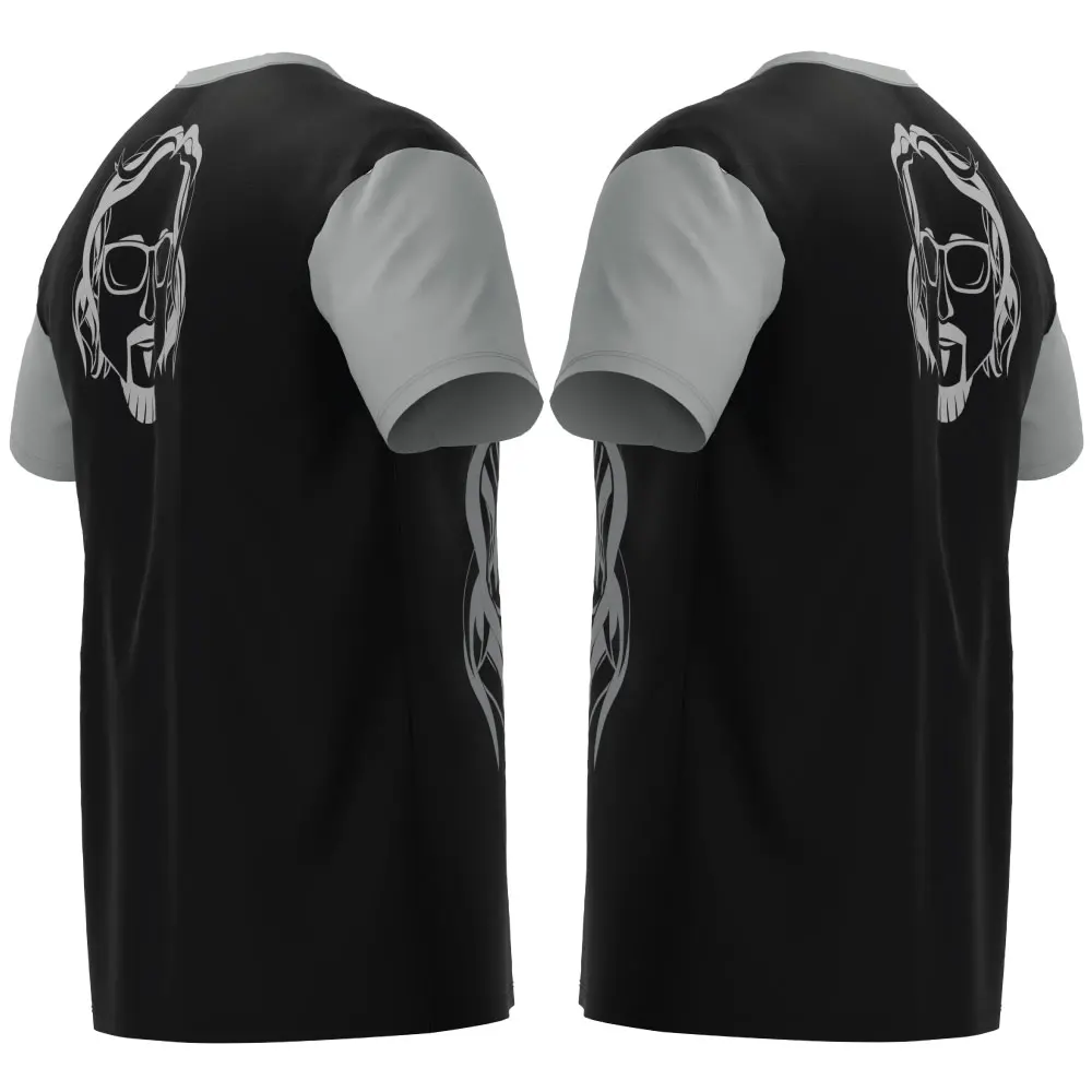 Высококачественная Футболка с принтом, новый дизайн, производство из Бангладеш, органический хлопок, Пима, хлопок для мужчин и женщин, унисекс