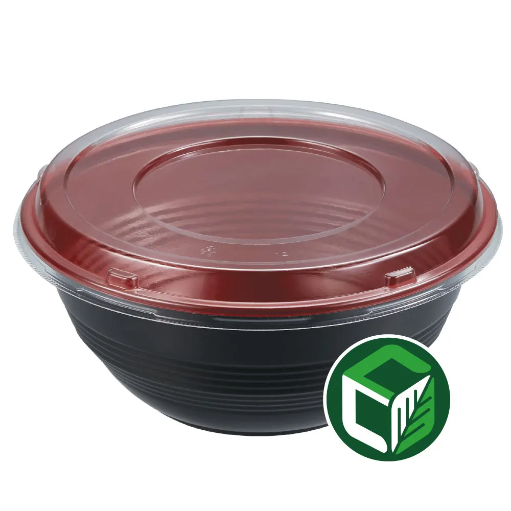 
Безопасная миска для микроволновой печи, одноразовая миска для риса Donburi 