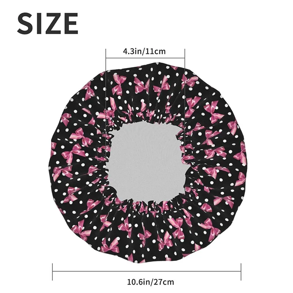 Одноразовая Водонепроницаемая насадка для волос/пластиковая большая крышка душа