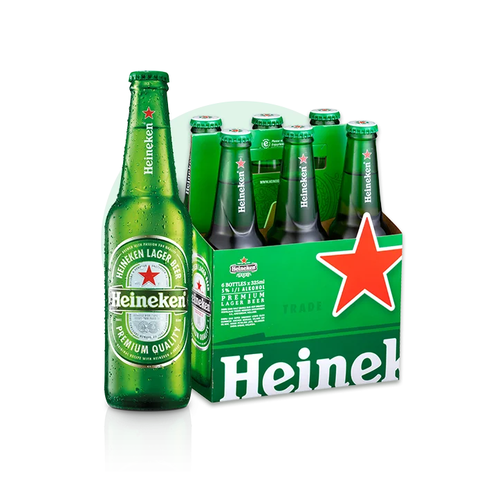 20201 Edition Heinekens Larger Beer 330ml X 24 Bottles and Cans in Text Ready. to ship worldwide