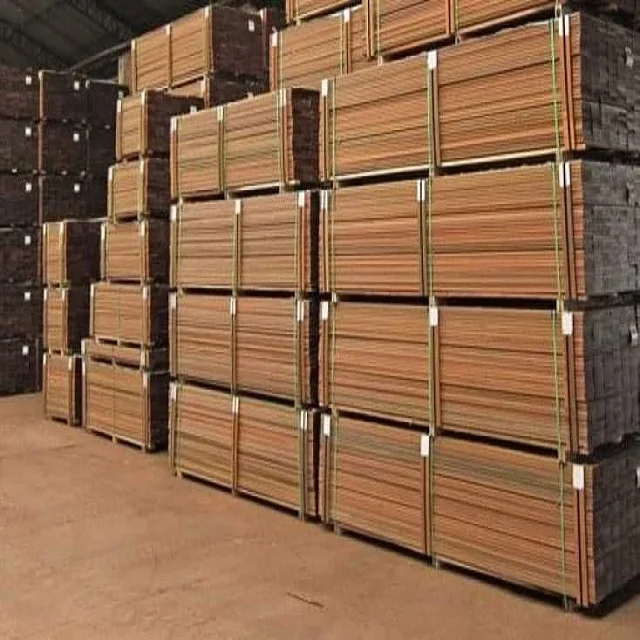 African Mahogany wood Slats and Sawn Timber