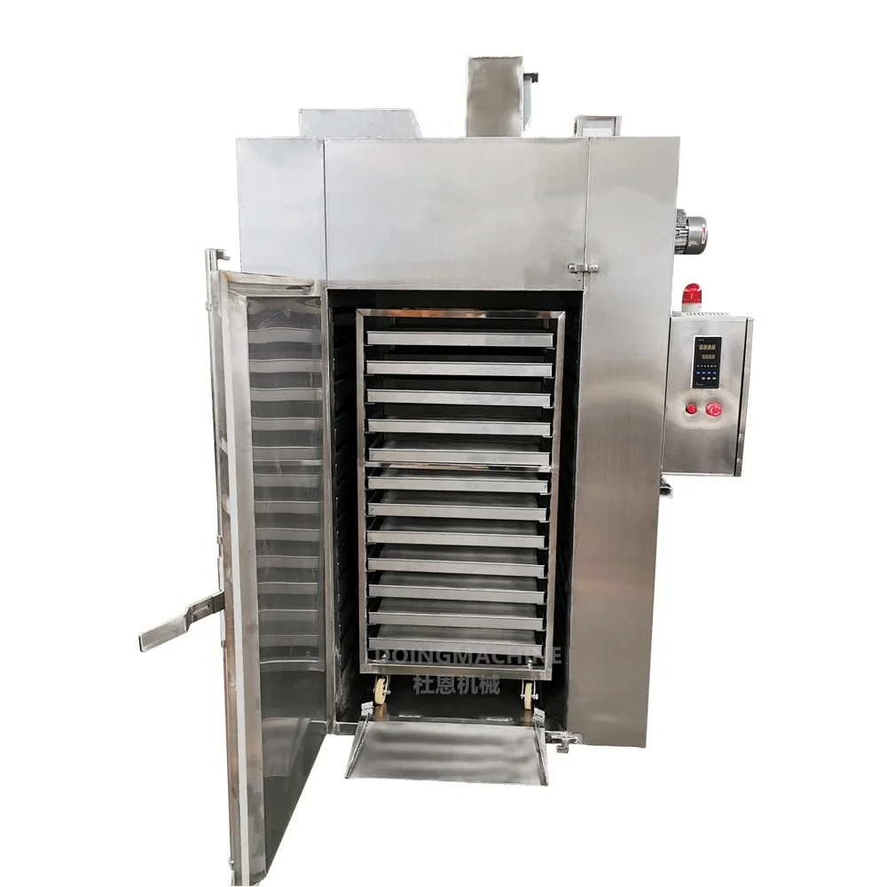 Hot air drying machine for pasta