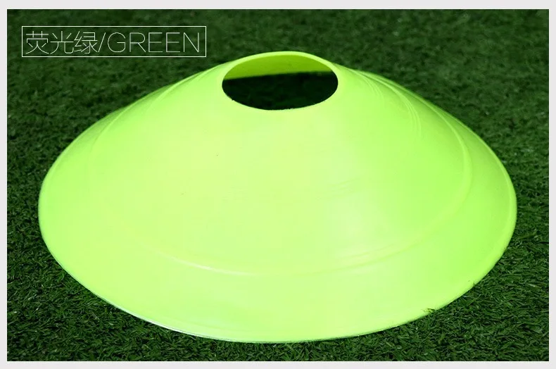 Soccer Cones Marker Training Accessories Sign Flat Pressure Resistant Cones