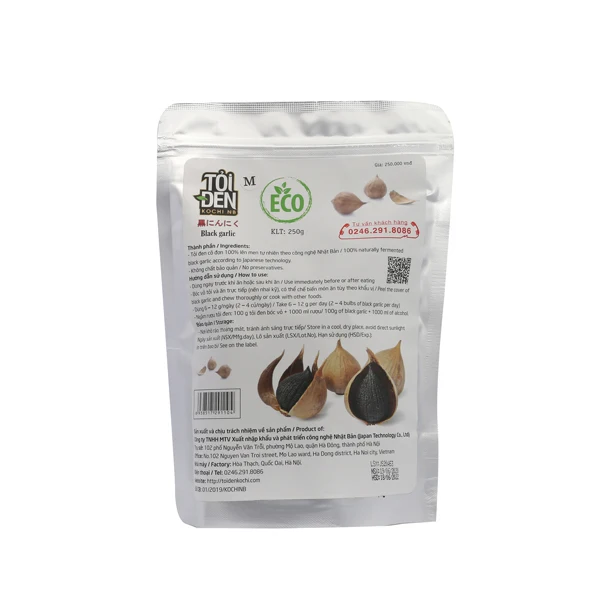 Lonely Natural Fermented Black Garlic ECO