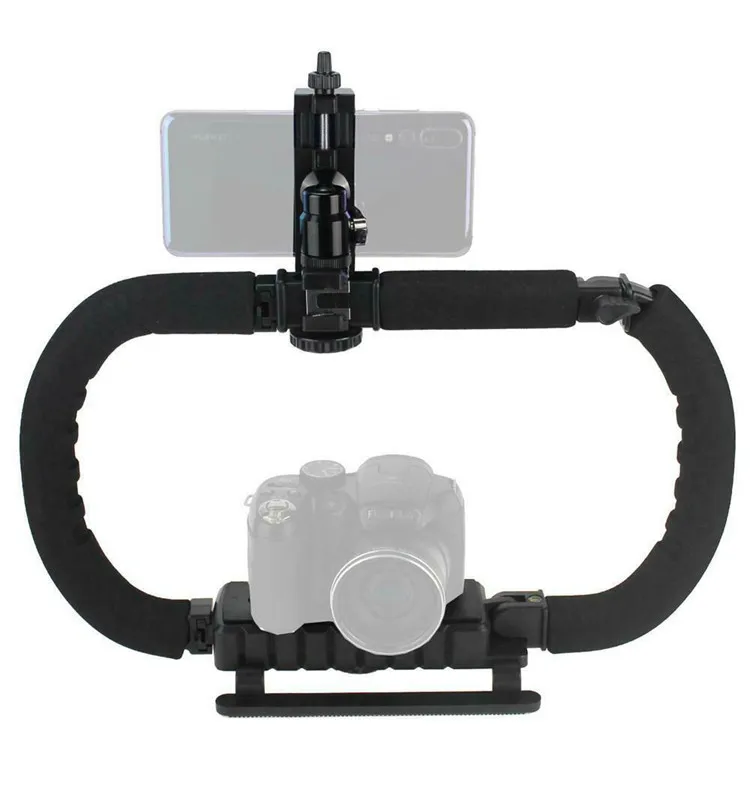 Censreal photographic equipment U/C shape Portable DV Stabilizer for DSLR camera and smartphone