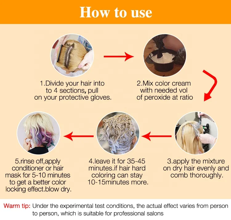 PDD free colour brown chestnut dye grey hair to dye natural hair permanent dye color cream without ppd