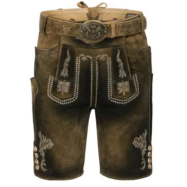  Замшевые шорты Lederhosen для