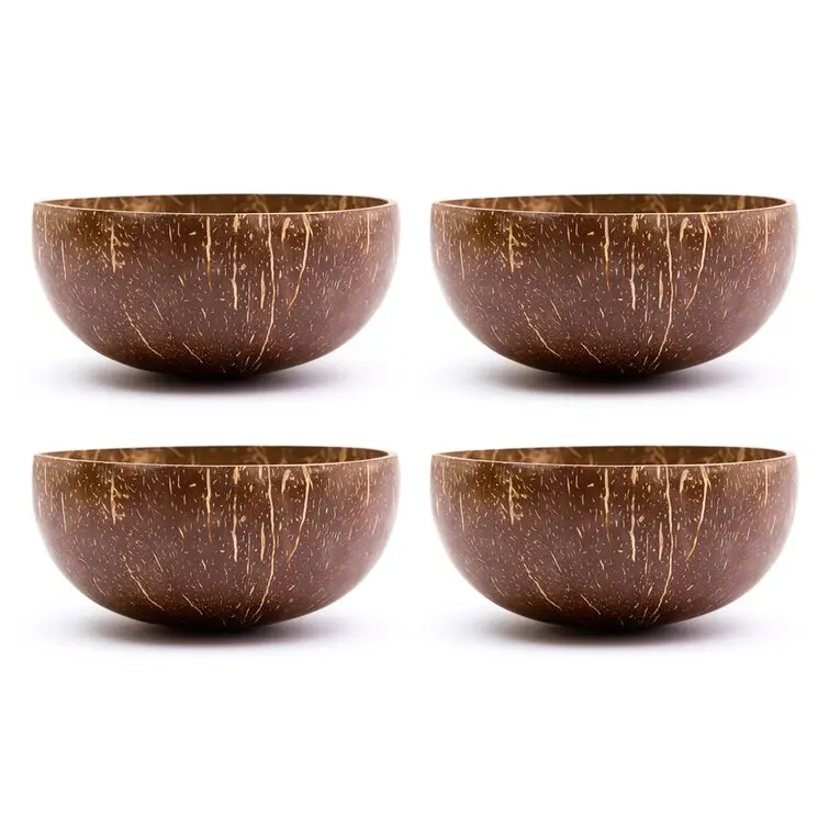 Кокосовые чаши чаша для смузи и ложка из асаи подарок натуральный лак ручной работы с кокосовым маслом