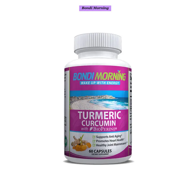 
Certified Laboratories Approved Turmeric Curcumin Capsules with Bioperine 