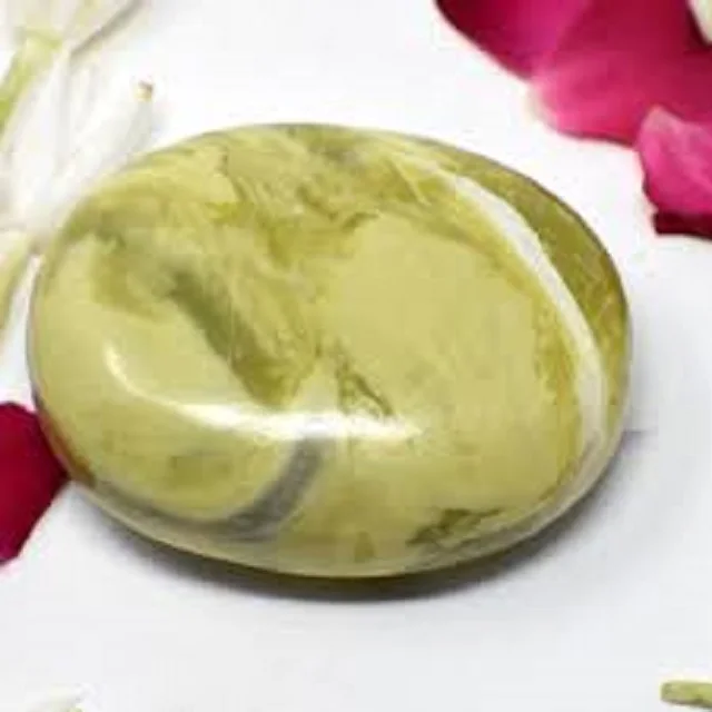 Natural crystal wholesale Agate Gemstones  Serpentine  Palmstone Beautiful shape palm Super Quality