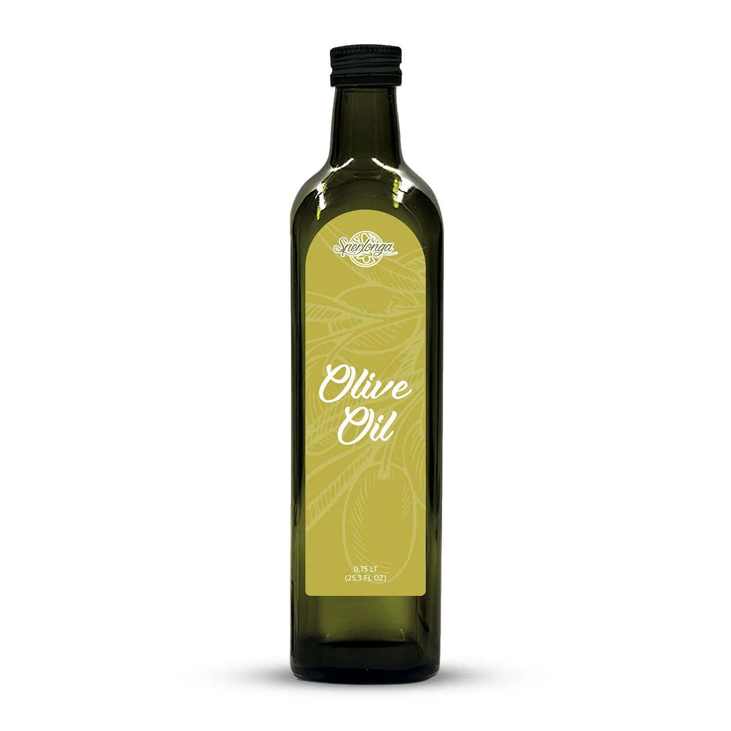 Pure Olive Oil 750 ML glass bottle  CASA OILIO SPERLONGA italy