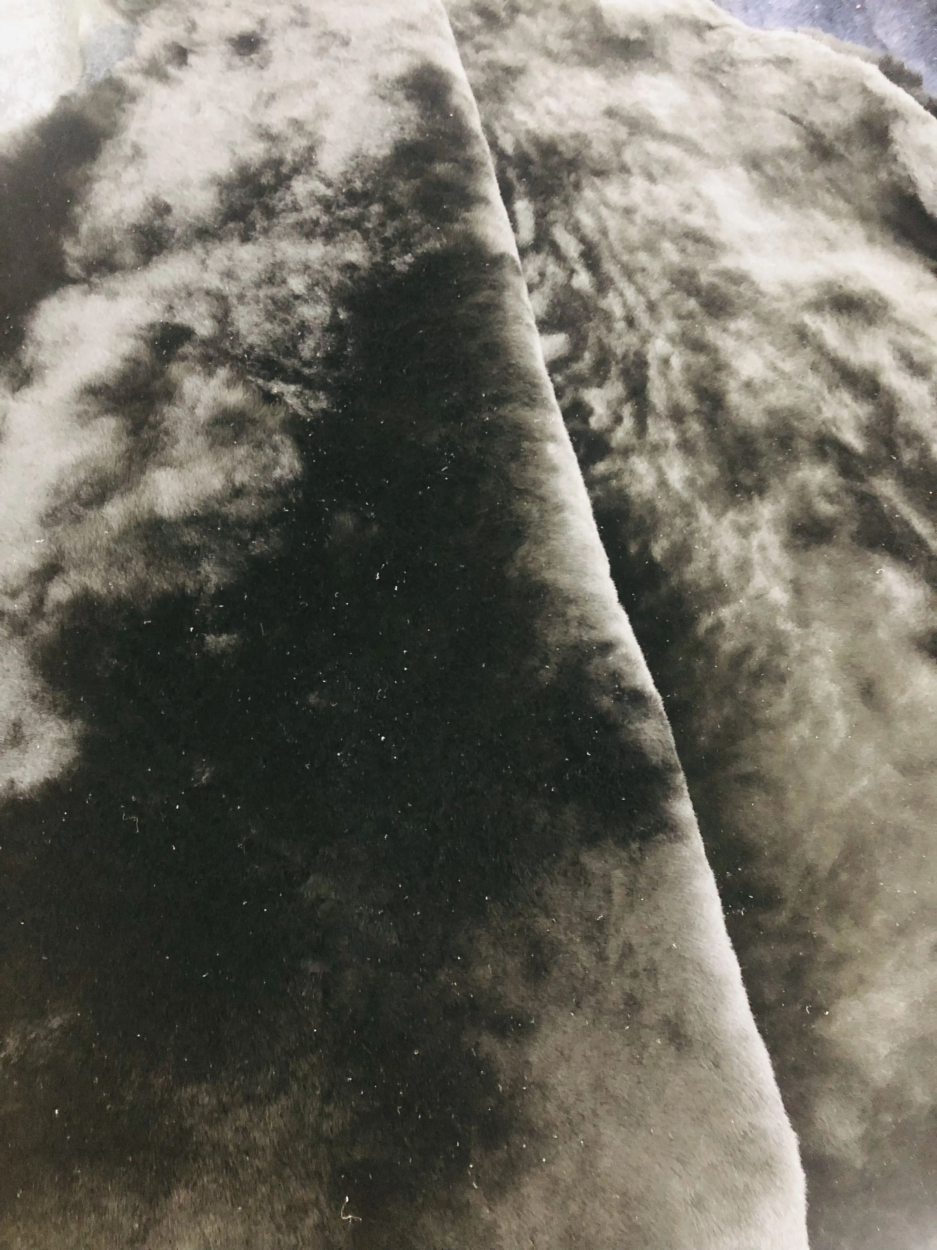 Semi-Finished Shoes Hair Shine Special Treatment h 0.9 - h 1.3 Refined Sheepskin For Sewing Shoes/Covers/Slippers