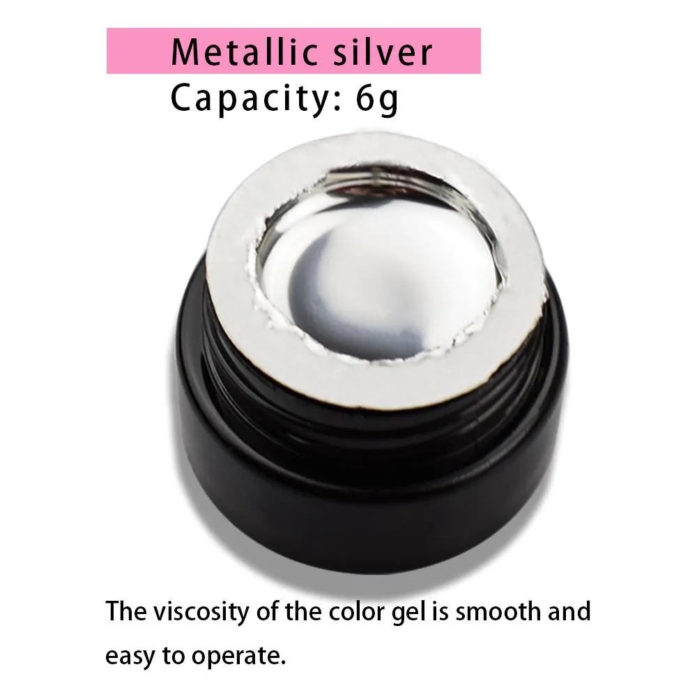 Nail Metal Glue Mirror glue Japanese Mirror Adhesive Primer Painted Removable Nail Polish