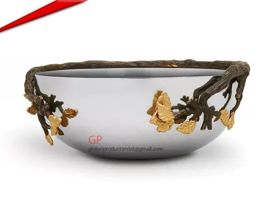 luxury heart shape bowl serving bowl