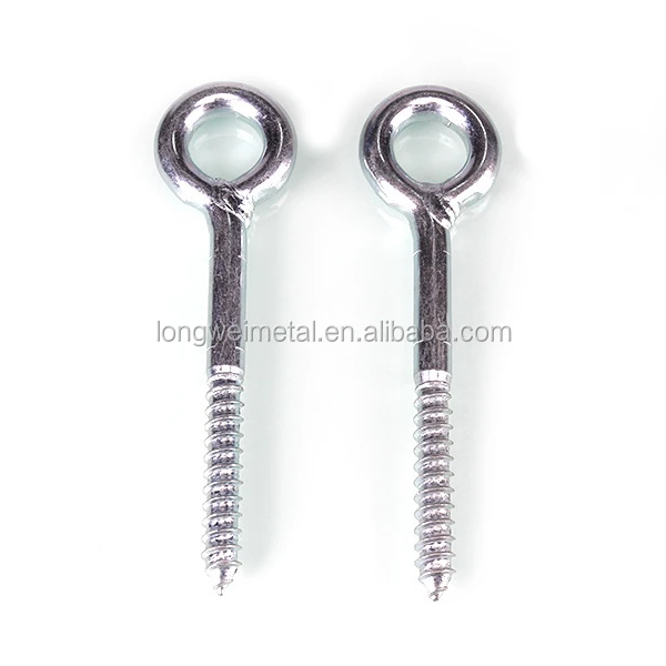 
Zinc plated scaffolding fastener eye screw 