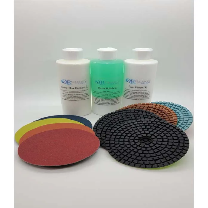 Polishing Pads By Quartz Renew Pro Kit Quartz Repair And Polish