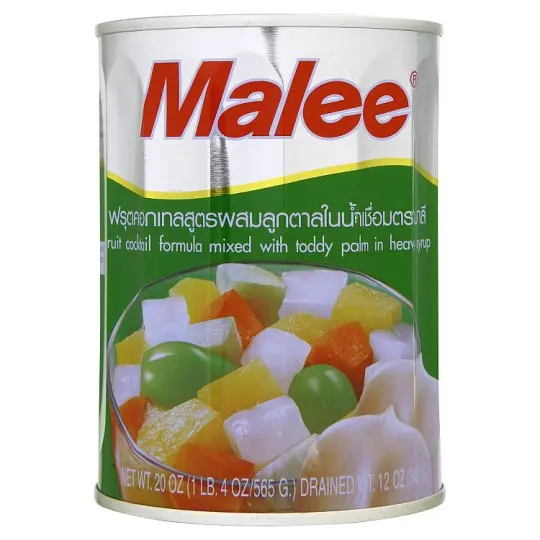 
Malee Fruit Cocktail Recipe Mix Sugar Balls in Syrup 565 grams 