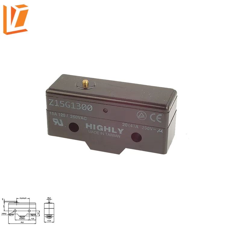 Z15G1300 Pin plunger  micro switch plunger type