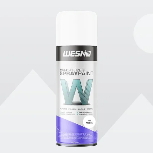 Краска-распылитель Wesno на холодильник краска для автомобиля белого цвета 400 мл краска-распылитель