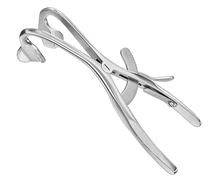 
Stainless Steel Denhardt Mouth Gag Retractor With Silicon Inserts Interchangeable 125 mm Surgical Dental Instruments 