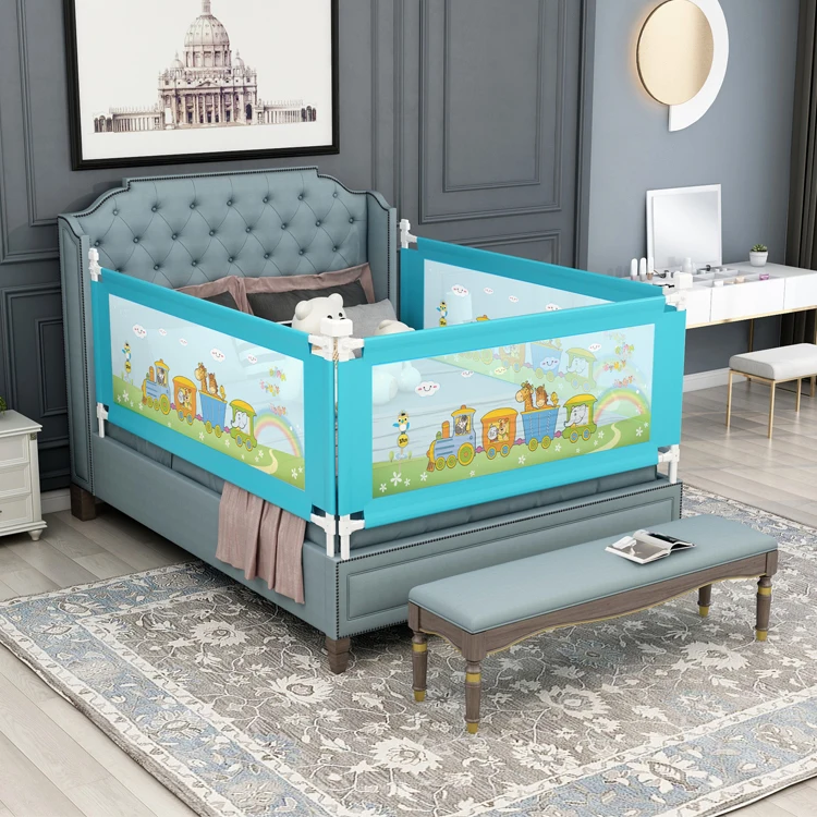 Клиновидная цыпленок забор для маленьких мальчиков кровати с забором железнодорожных кровать