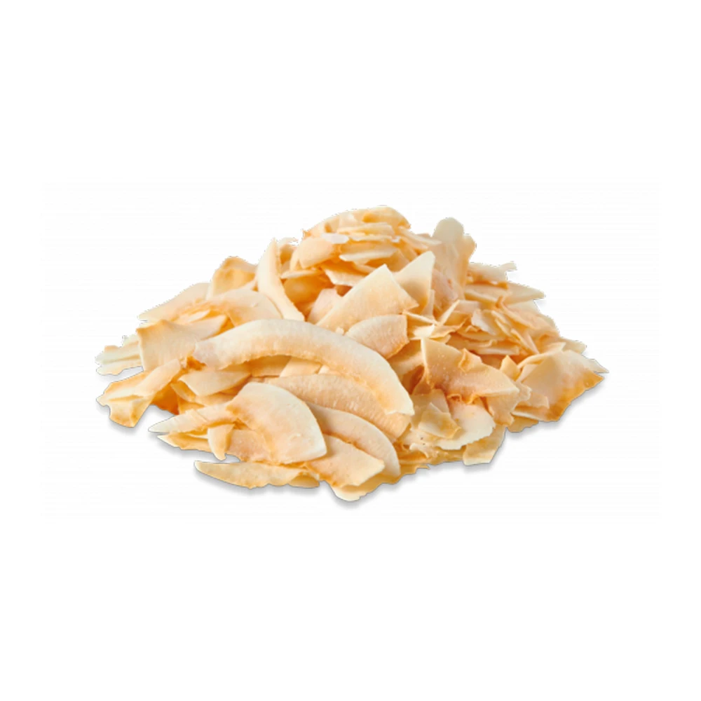Slightly Sweet Taste Desiccated Coconut Toasted Chips Ready To Ship