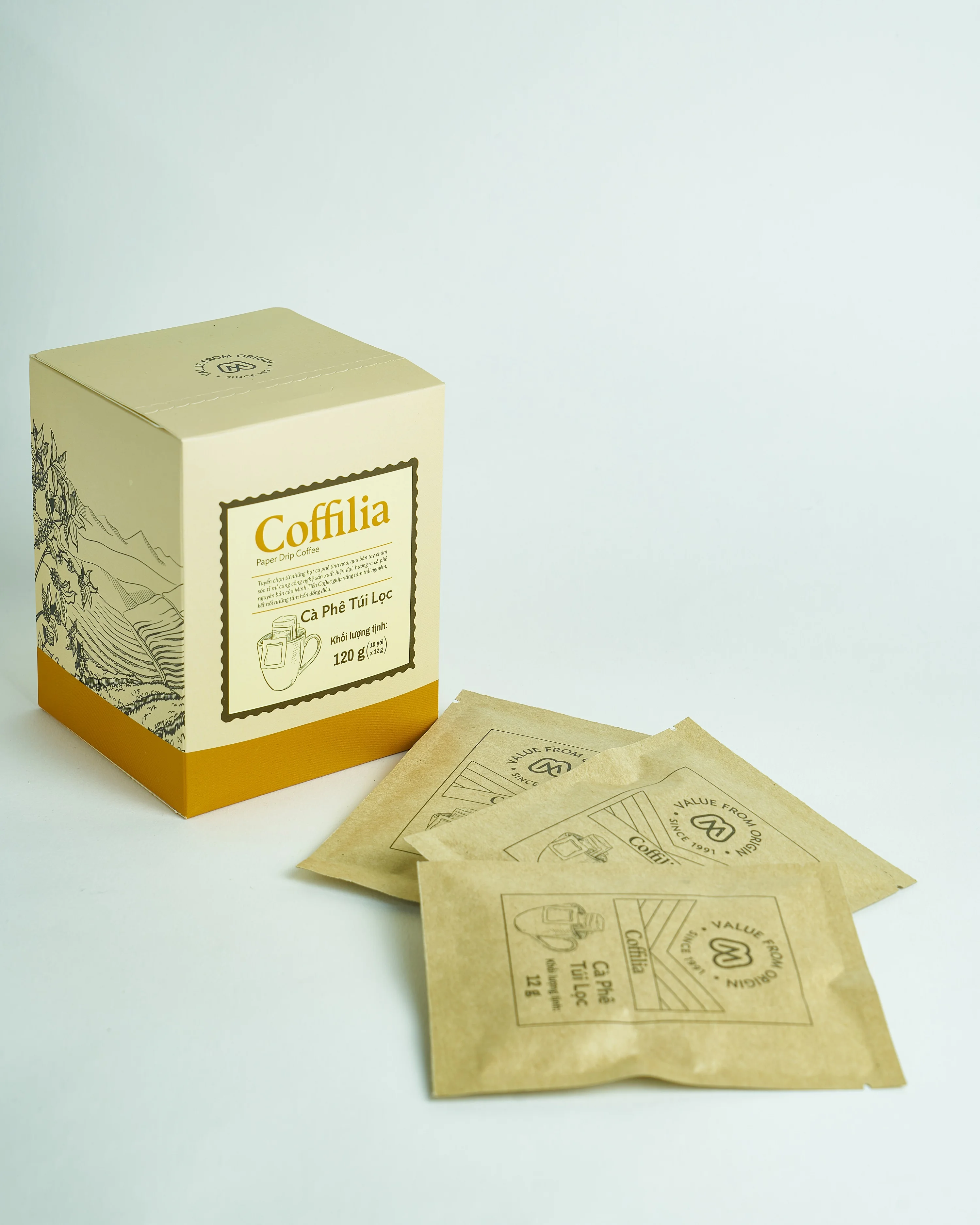 Wholesale Grade 2 Coffee Flavor And Bitter Taste Coffilia - Drip Bag Coffee With 18 Months Shelf Life From Vietnam