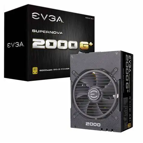 Brand new_EVGA Super-NOVA 2000 G1+ 80 Plus Gold 2000W Fully Modular Power Supply