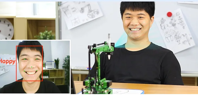 JETSON NANO robotic arm /AI visual recognition AI robotic arm/ Deep learning training ROS programming robot kit