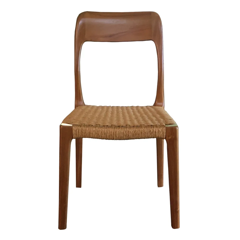 
Sj Cane Chair Dining Chair Wooden Teak Home Furniture 