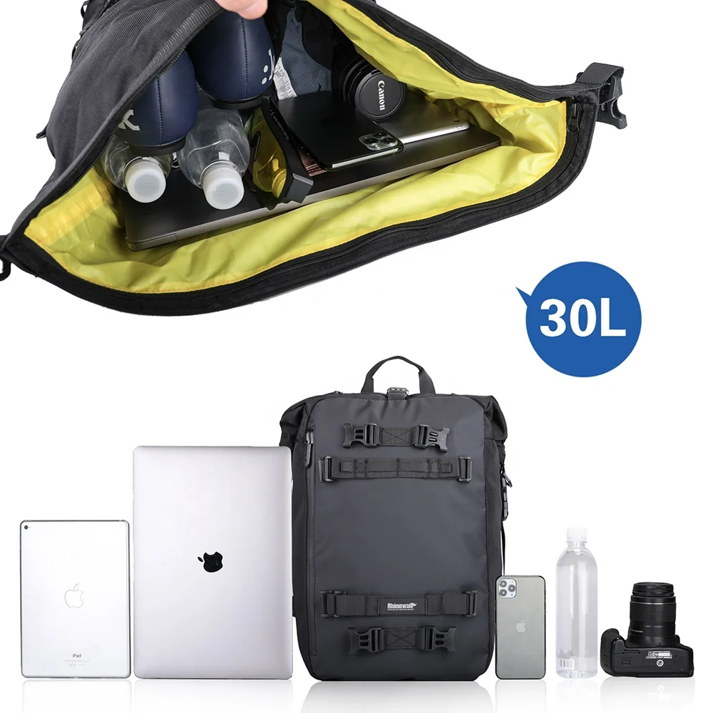 Сумка-багажник для мотоцикла Rhinowalk OEM 30 л сумка на сиденье рюкзак Pannier багаж путешествий с