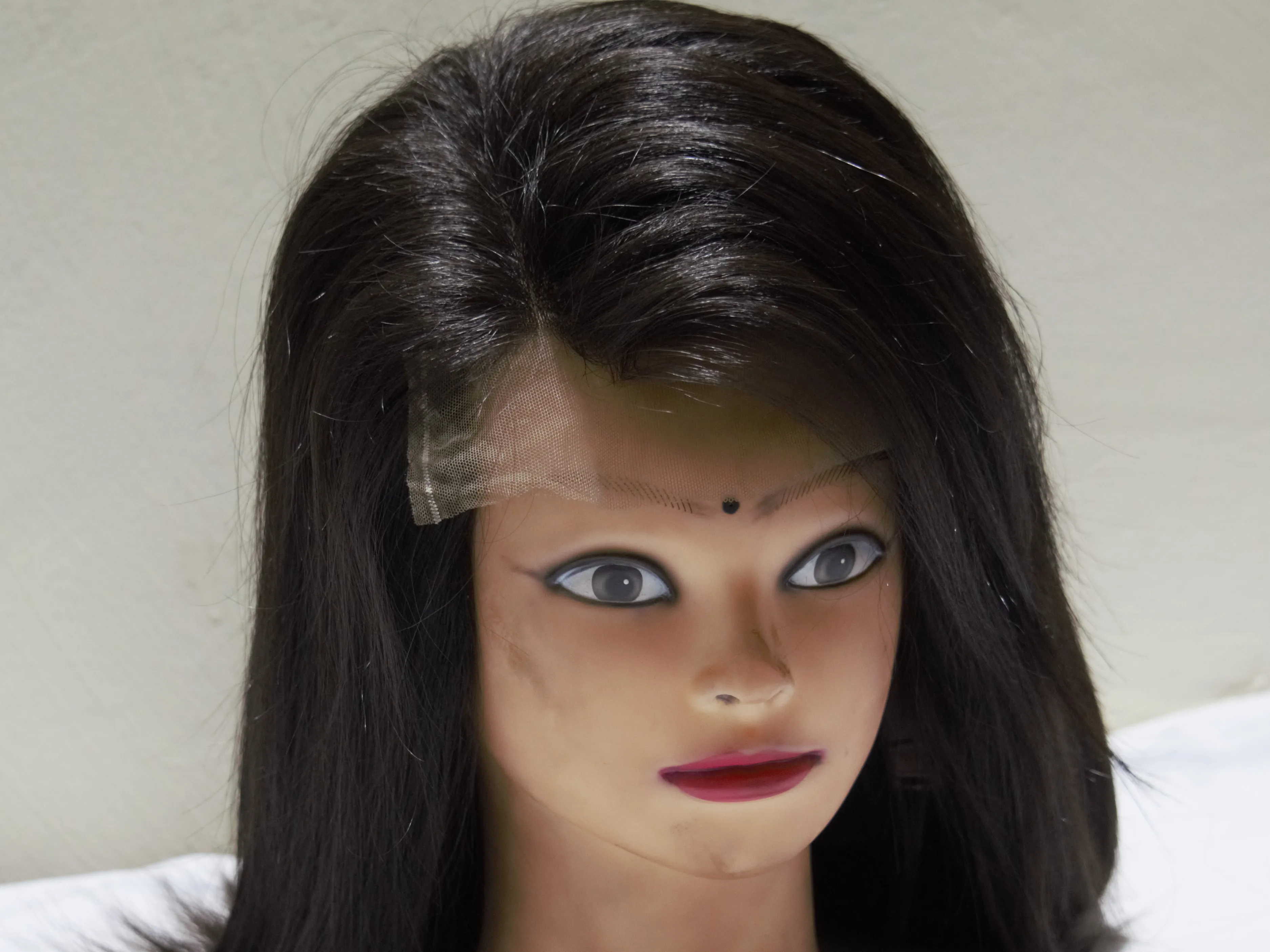 Indian Straight Frontal and Closure Wigs 100% Natural hair Customized Wigs Indian Raw hair Wigs for Black women Baby Hair