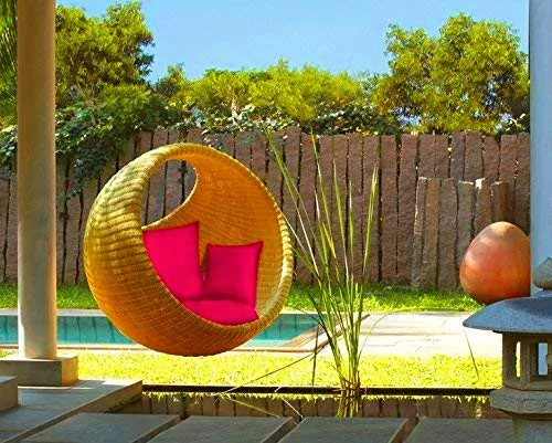 
Rattan Bird Nest Swing Natural Egg Swing, Hanging Swing Chair, Egg Swing 