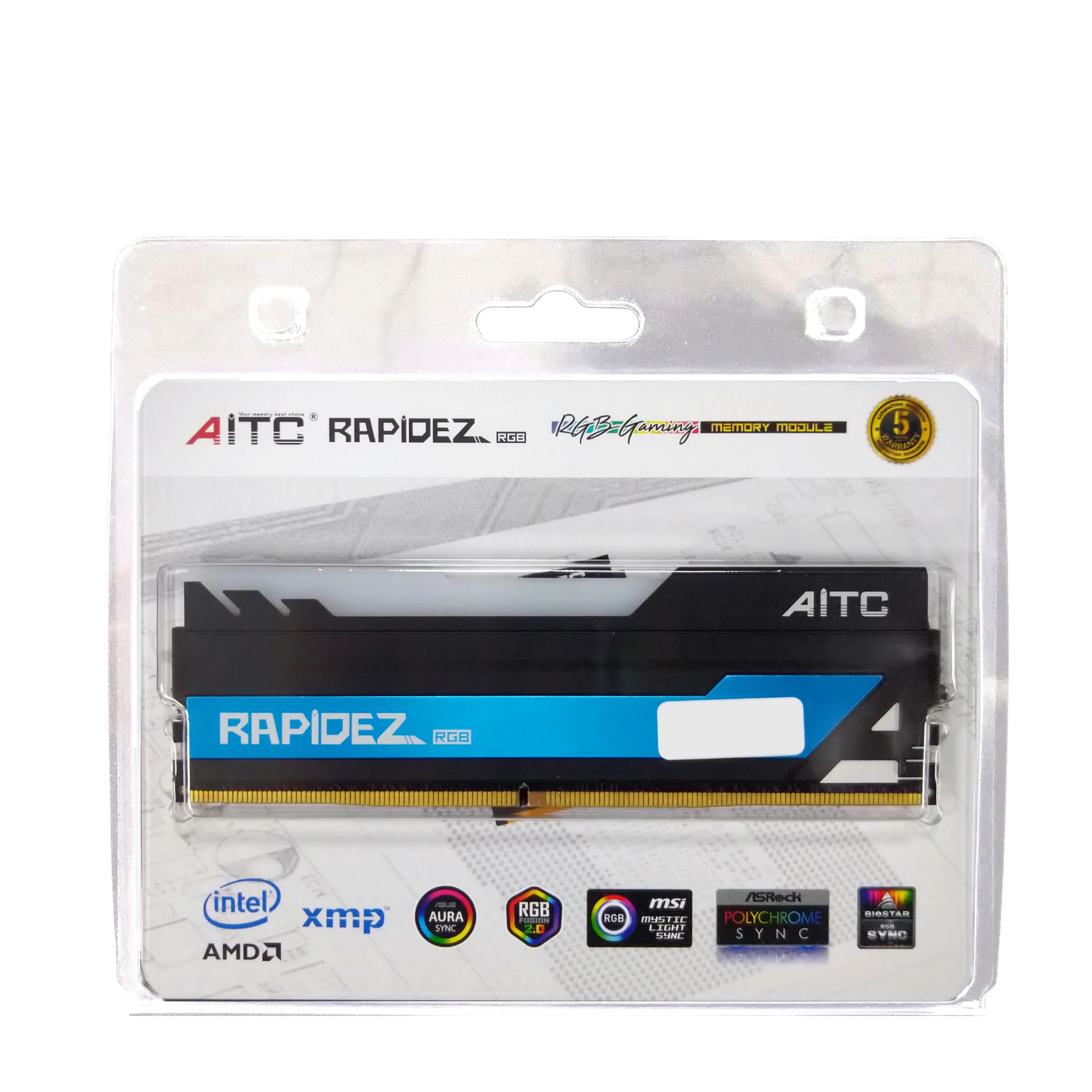  Классный дизайн RGB DDR4 RAM 8GB 3200MHZ для игрового
