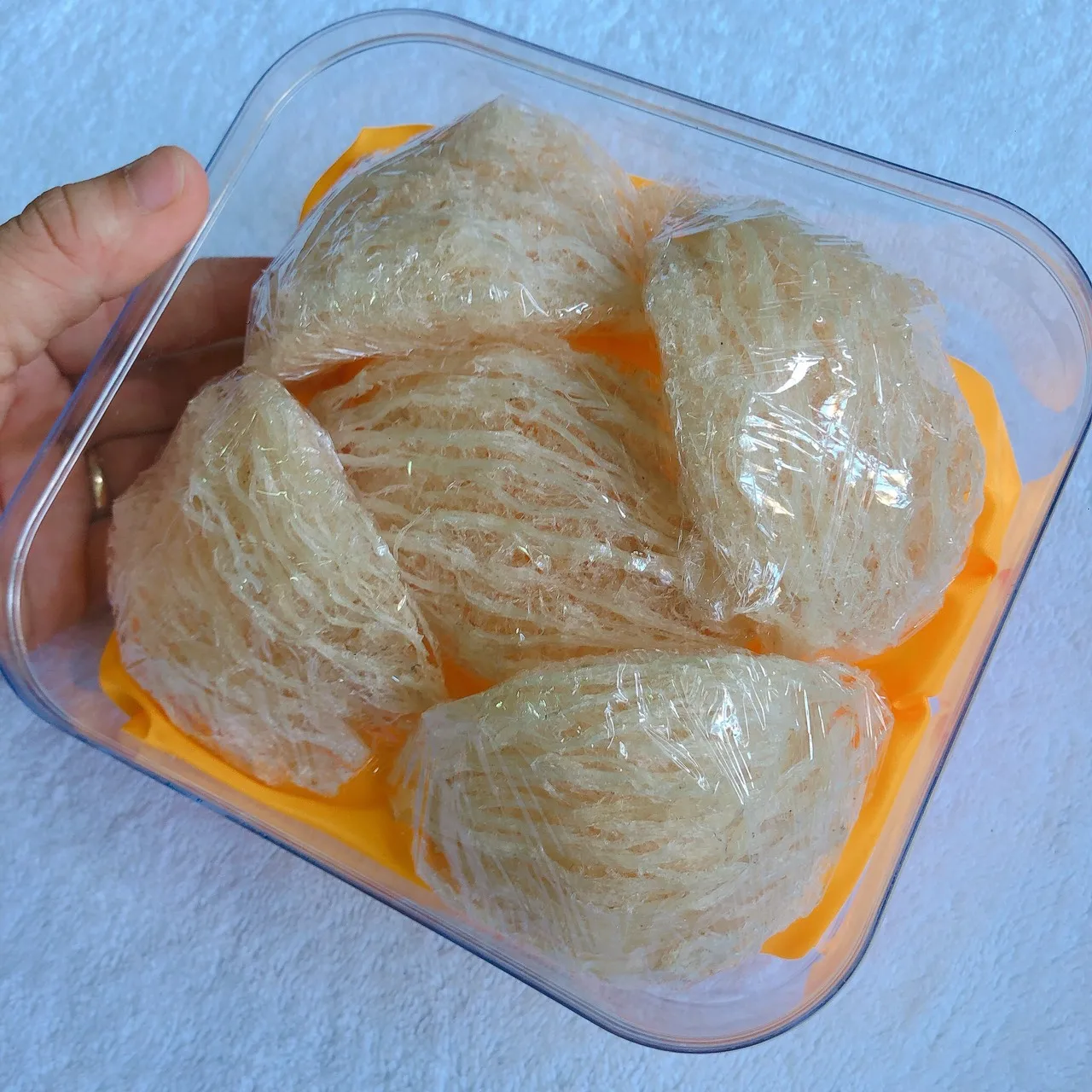 Лучший выбор безвкусные изысканные натуральные чистые гнезда для птиц поставляются в пластиковой коробке