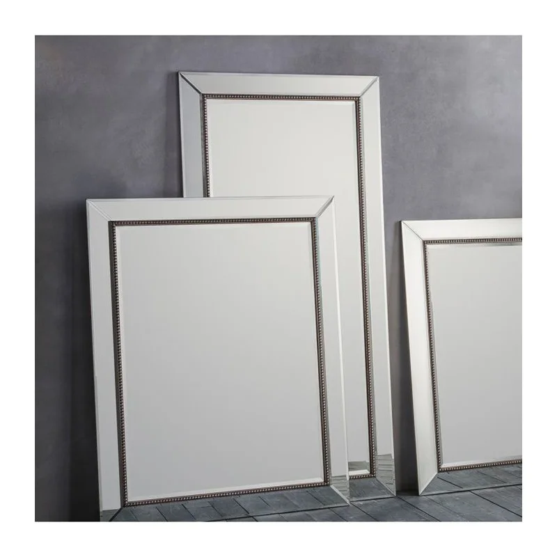 Серебристое современное Полноразмерное умное зеркало для ванной комнаты, большого размера, настенное зеркало для салонного шкафа, домашнего интерьера