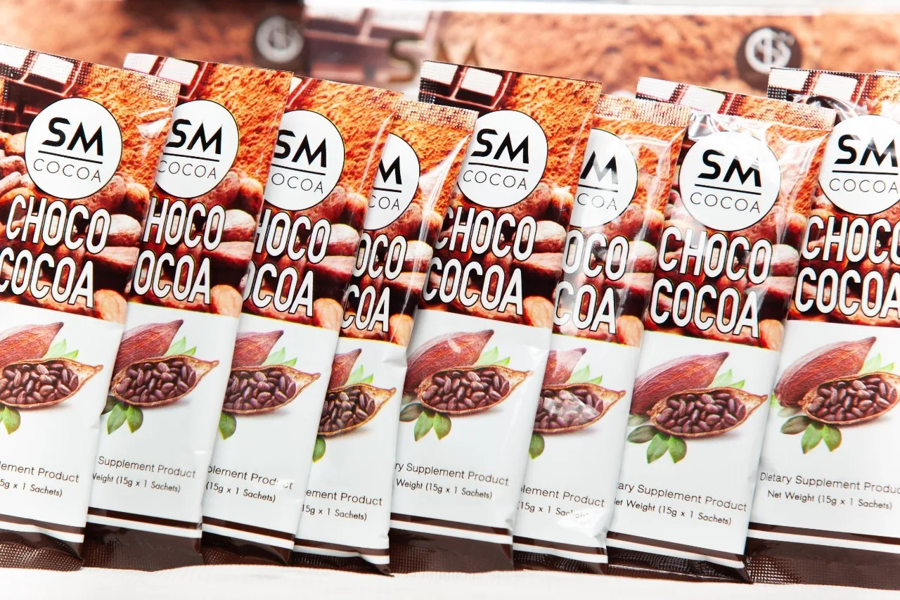 
SM CHOCO Premium Slimming Cocoa Powder Supplement for Weight Loss 