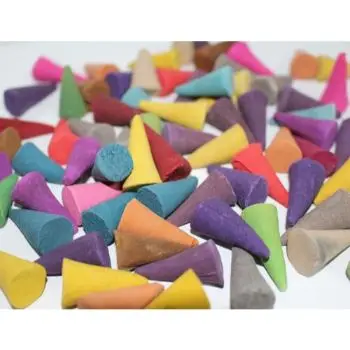 Natural High Quality Scented And Unscent Hand Made Incense Cone 100 Backflow Incense Cones Pack Fragrance Backflow Incense Cones
