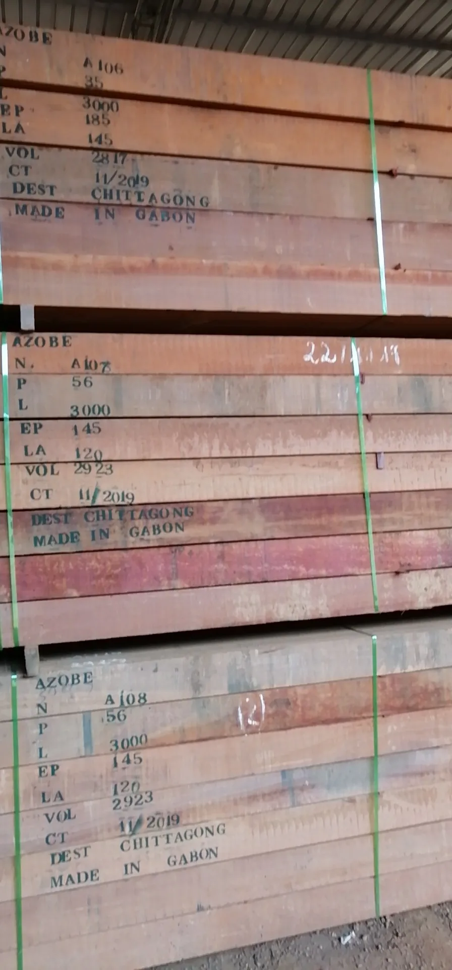 High quality African Azobe wood with competitive price