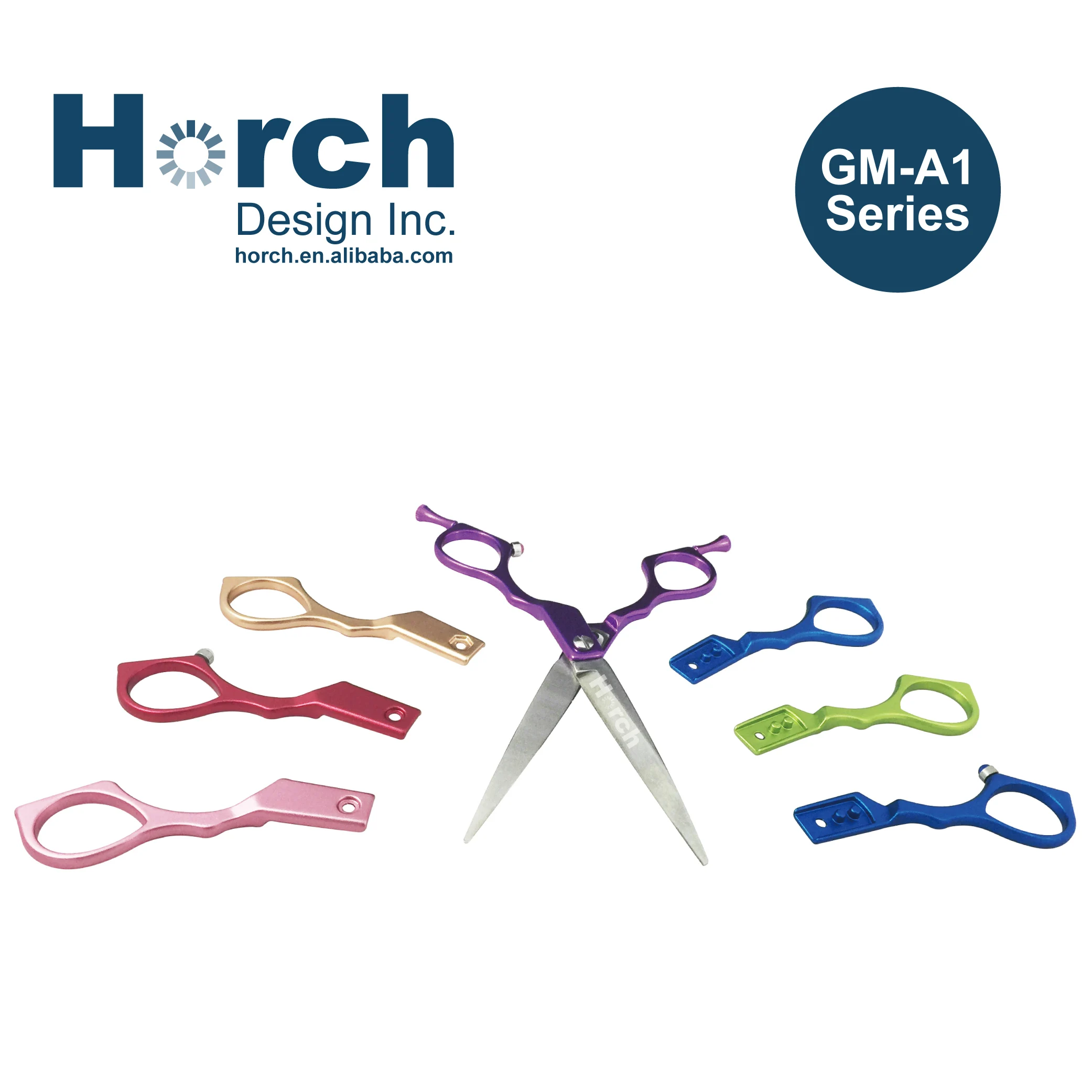 
6 Inch Pet Grooming Aluminum Curved Scissors 