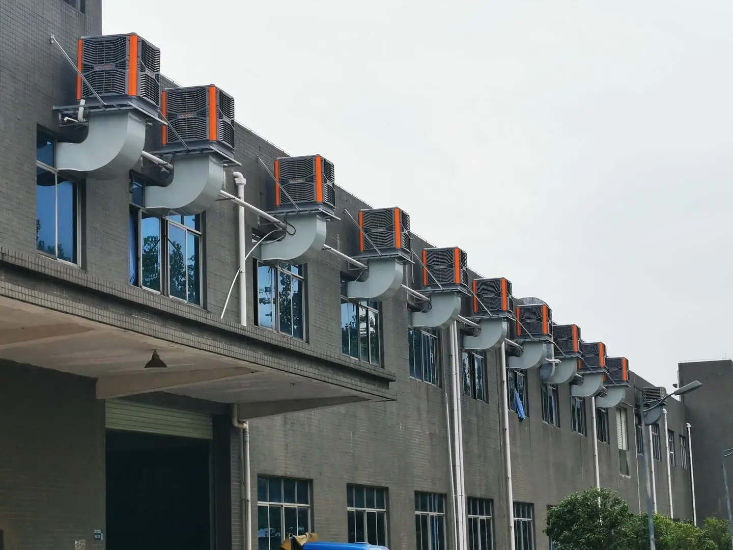 RTF  top discharge evaporative cooler for malaysia warehouse window evaporative air cooler