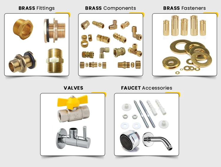 Standard Forged Process Full Threaded Natural Yellow 100% Brass Hex Head Bolts/ Brass Hexagonal Bolts DIN 933