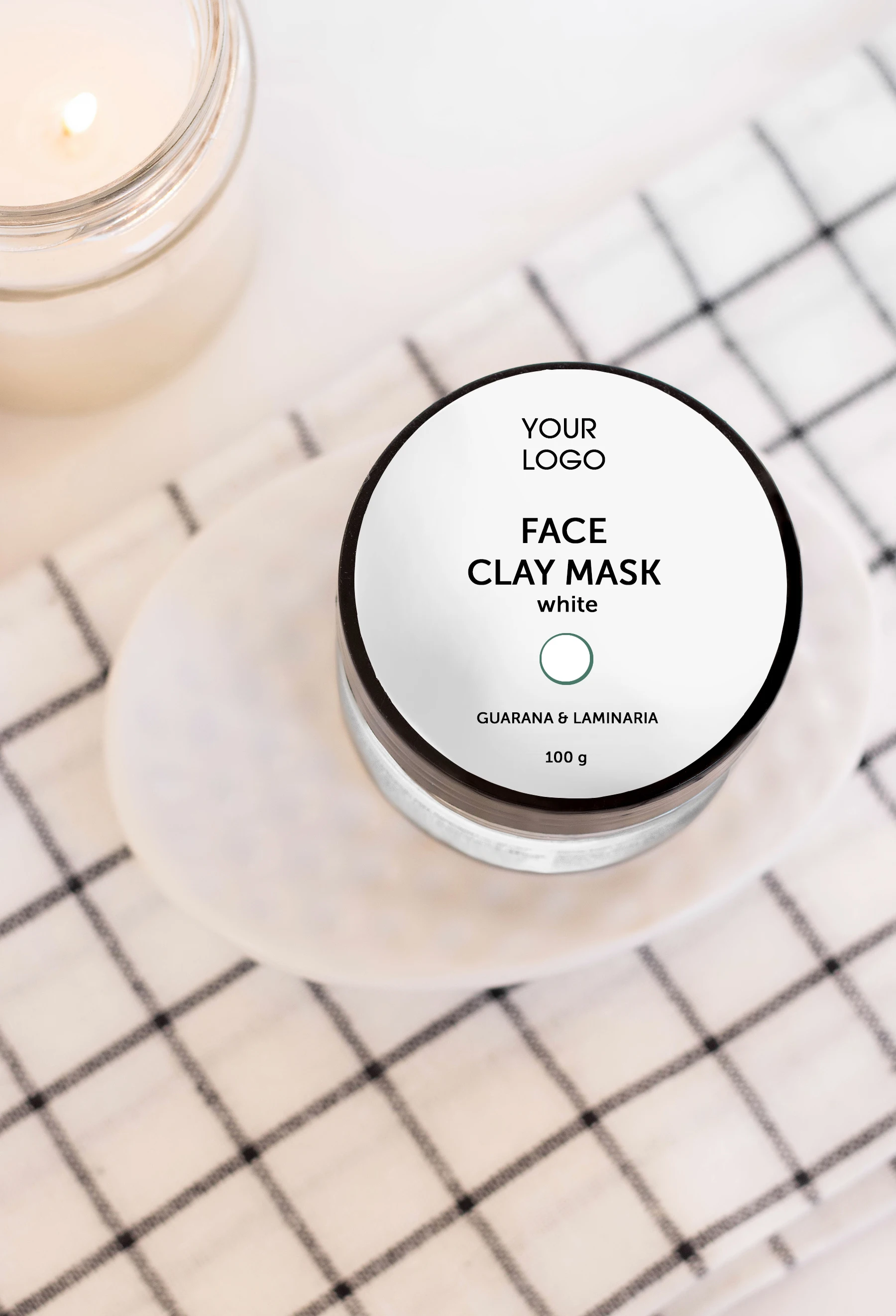 White Clay Laminaria Duarana Extract Private Label Powder Bulk Skin Care Organic Natural New Bestselling OEM ODM Logo