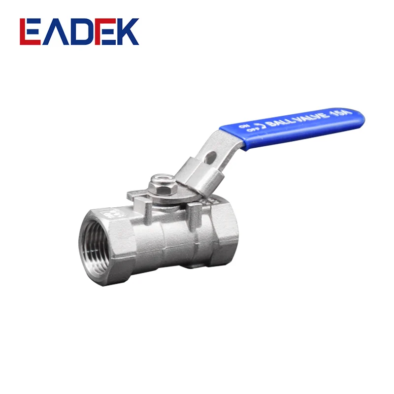Heavy Type Lockable Ball Valve SS Valve Manual Valve General Base Stainless Steel China Manufacturer 1000WOG Wholesale Price 1PC