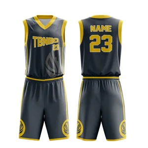 New High Quality sublimation reversible basketball jersey customized design basketball jerseys uniforms