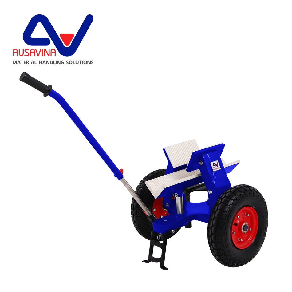 Ausavina self locking trolley for stone to transport stone slab glass granite easily great stone equipment M2-M3-M4