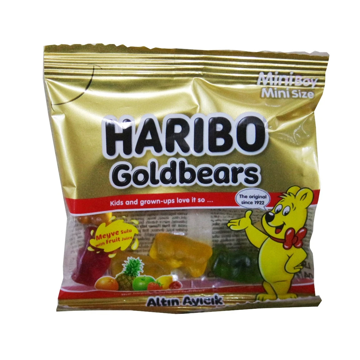 
For Gold Bears 12.5 g. Jelly Candy 