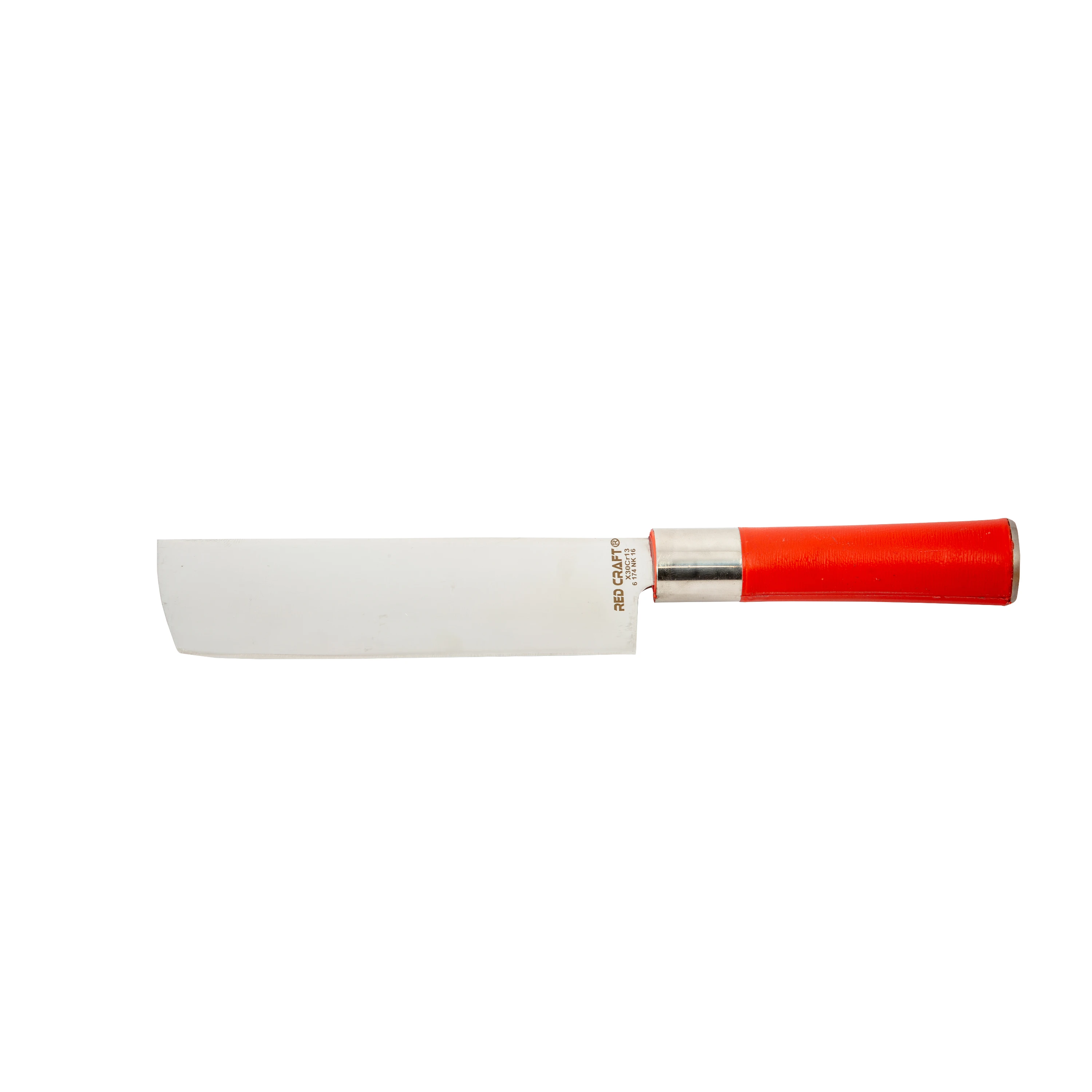 ATASAN Red Craft Nakiri Chefs Knife Professional Butcher Kitchen Knife Handmade High Quality Professional Stainless Steel Knives